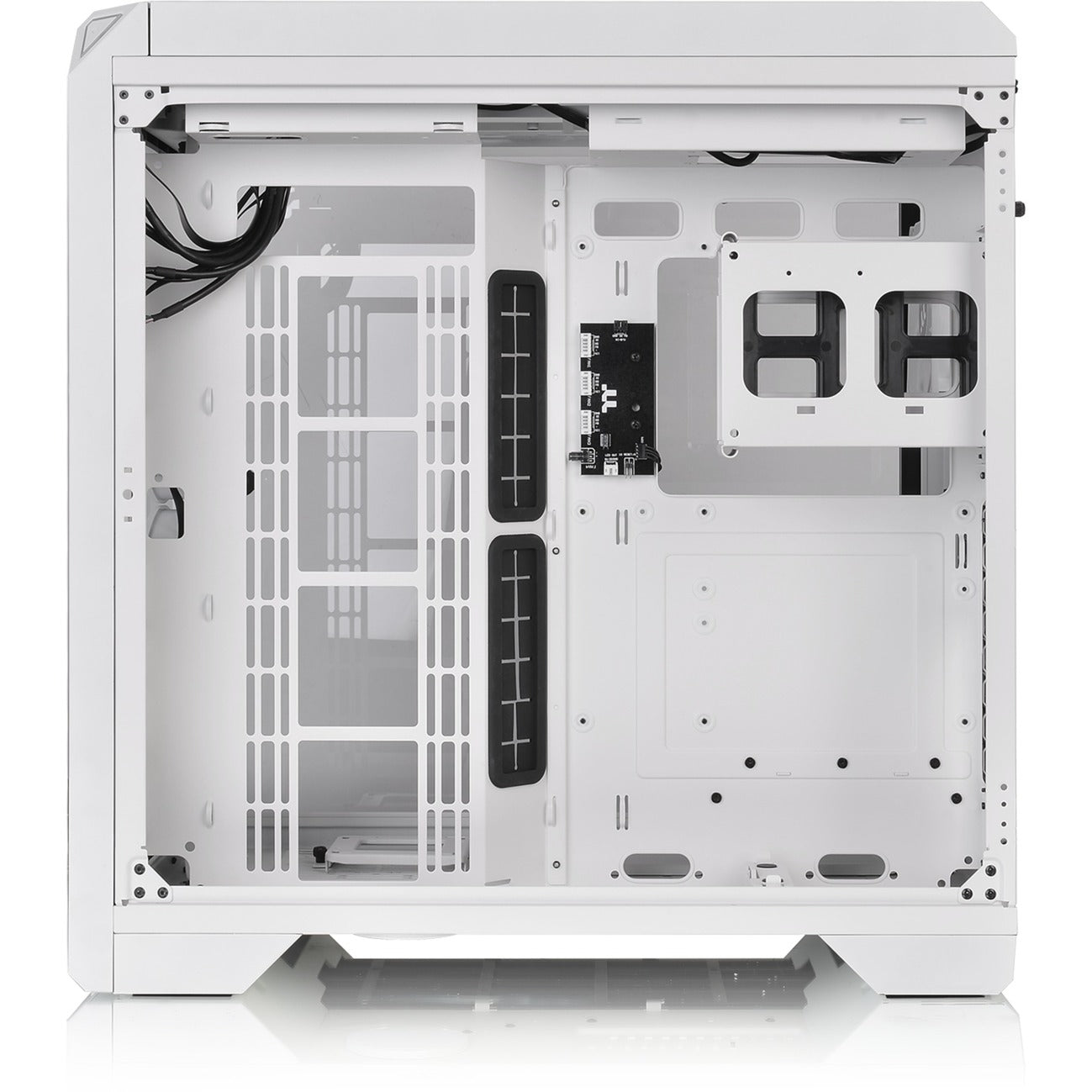 Thermaltake view 51 tg snow argb edition midi tower behuizing (wit | 4x usb-a | 1x usb-c | rgb | window)