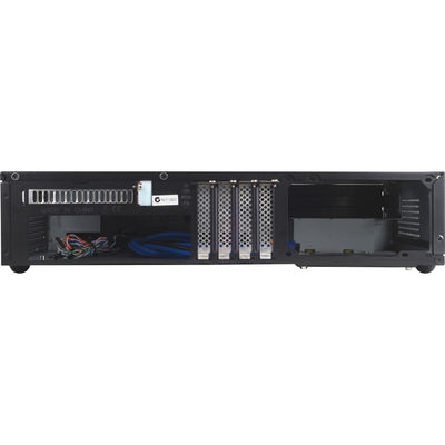 Silverstone ml04b htpc behuizing (zwart | 2x usb-a)