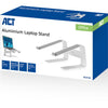 Act connectivity laptopstandaard aluminium (aluminium)
