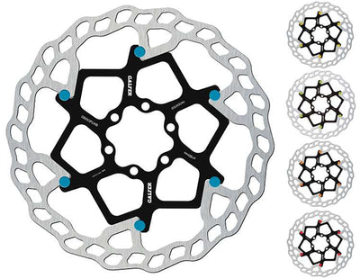 Galfer bike wave® floating mtb 6-bolt disc rotor 203mm