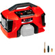 Einhell accu compressor pressito 18 21 li solo - power x-change - 18 v li-ion - aanzuigcapaciteit hogedruk- lagedrukpomp: 21 370 l min - max. werkdruk hogedrukpomp: 10.5 bar - incl. 3-delige adapterset - excl. accu en lader