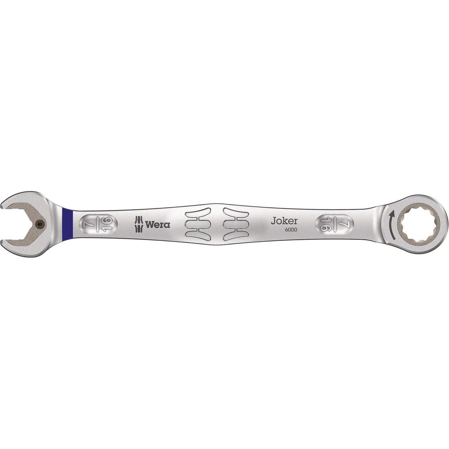 Wera 9632 magneetstrip 6000 joker imperial 1 steek-ringratelsleutelset moersleutel (inch, 8‑delig)
