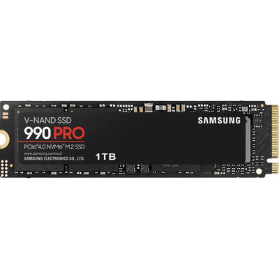 Samsung 990 pro 1 tb ssd (mz-v9p1t0bw, pcie gen 4.0 x4, nvme 2.0)