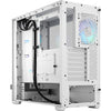Fractal design pop air rgb midi tower behuizing (wit | 2x usb-a | rgb | tempered glass)