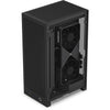 Nzxt h2 flow mini tower behuizing (zwart | 2x usb-a | 1x usb-c | tempered glass)