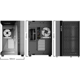 Be quiet! light base 600 lx midi tower behuizing (zwart | 2x usb-a | 1x usb-c | rgb | window) - afbeelding 2