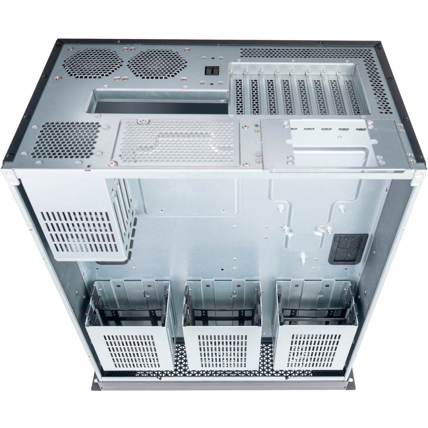 Silverstone rm600 rack behuizing (zwart)