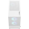 Fractal design pop mini air rgb midi tower behuizing (wit | 2x usb-a | rgb | window)
