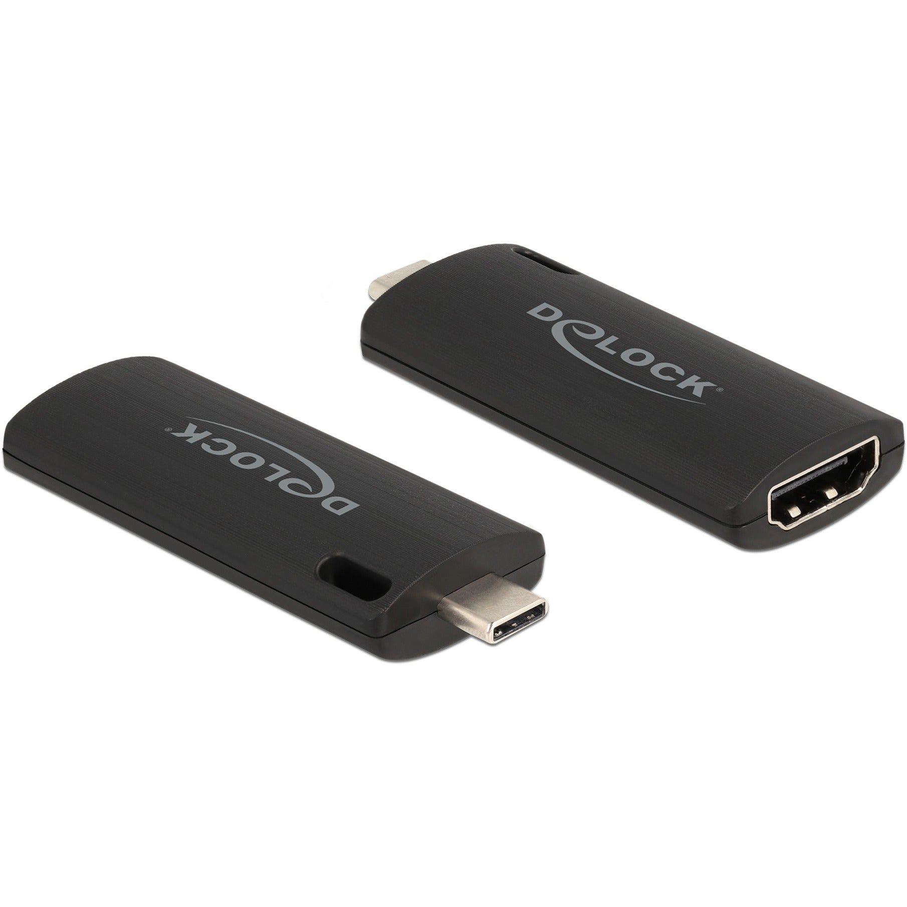 Delock hdmi video capture stick usb-c adapter (zwart)