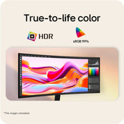 Lg ultrawide 34u601b-b 34 curved monitor (zwart, hdmi, displayport, amd freesync, 120 hz) - afbeelding 12