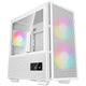Deepcool ch360 digital mini tower behuizing (wit | 1x usb-a | 1x usb-c | rgb | tempered glass)