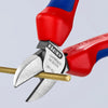 Knipex zijsnijtang 70 02 140 kniptang (rood blauw)