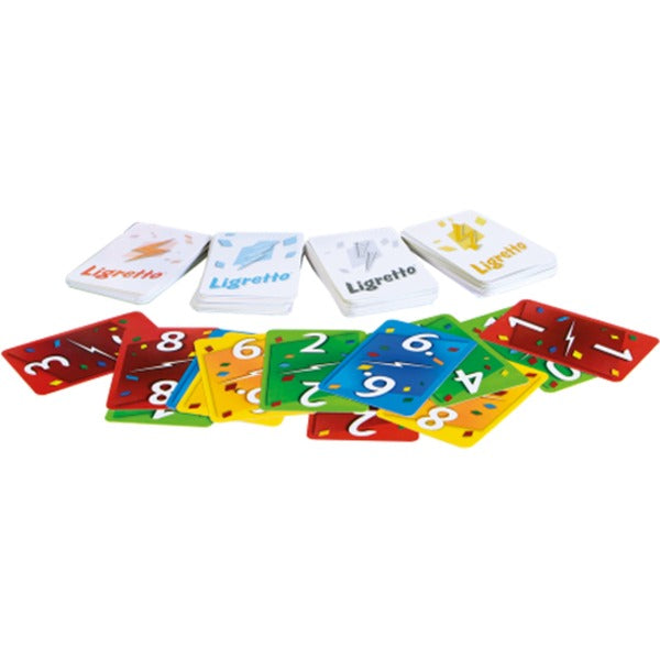 999games 999 games ligretto groen kaartspel (nederlands, 2 - 4 spelers, 10 minuten, vanaf 8 jaar)