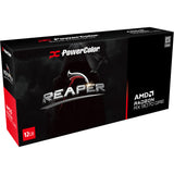 Powercolor radeon rx 9070 gre reaper 12gb gddr6 grafische kaart (zwart, rdna4, 3x displayport, 1x hdmi 2.1) - afbeelding 7