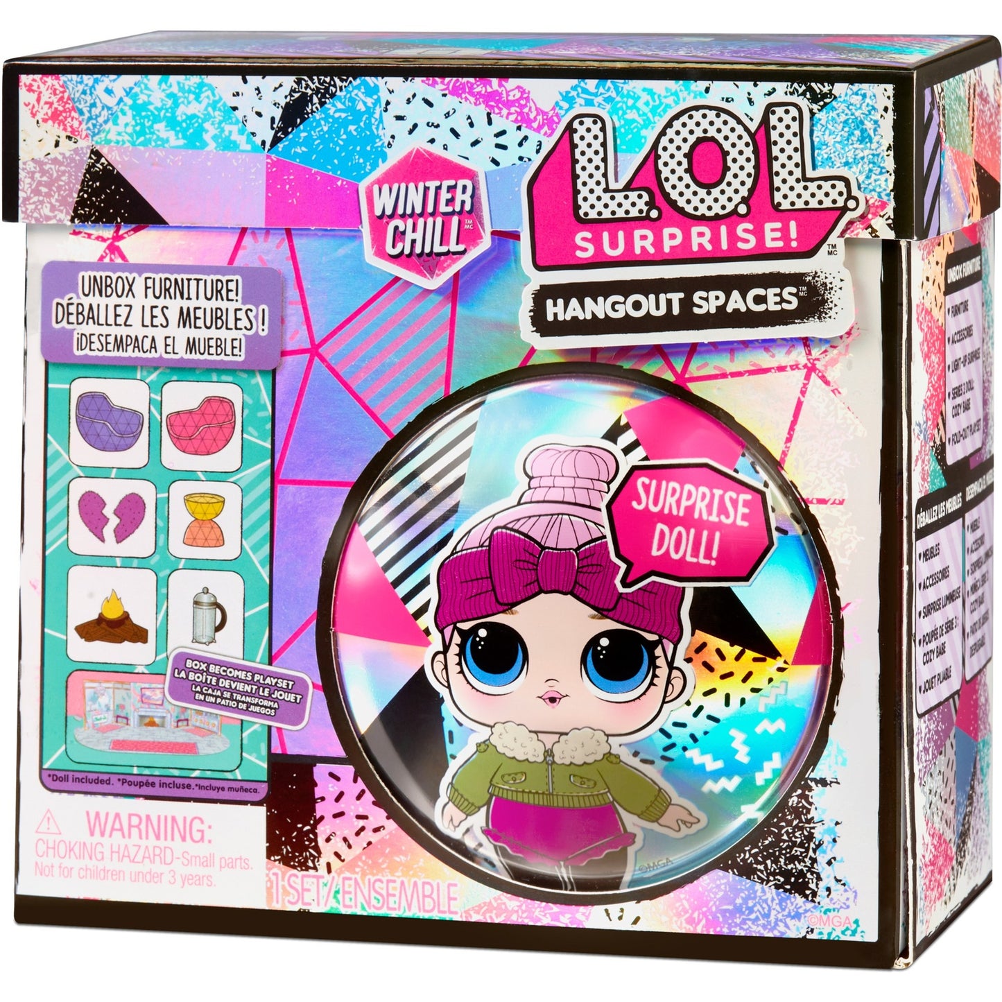 Mga entertainment l.o.l. surprise! winter chill hangout spaces - style 1 pop