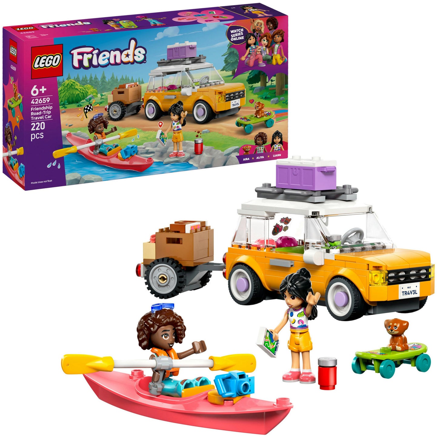 Lego ® friends samen op roadtrip bouwset - 42659