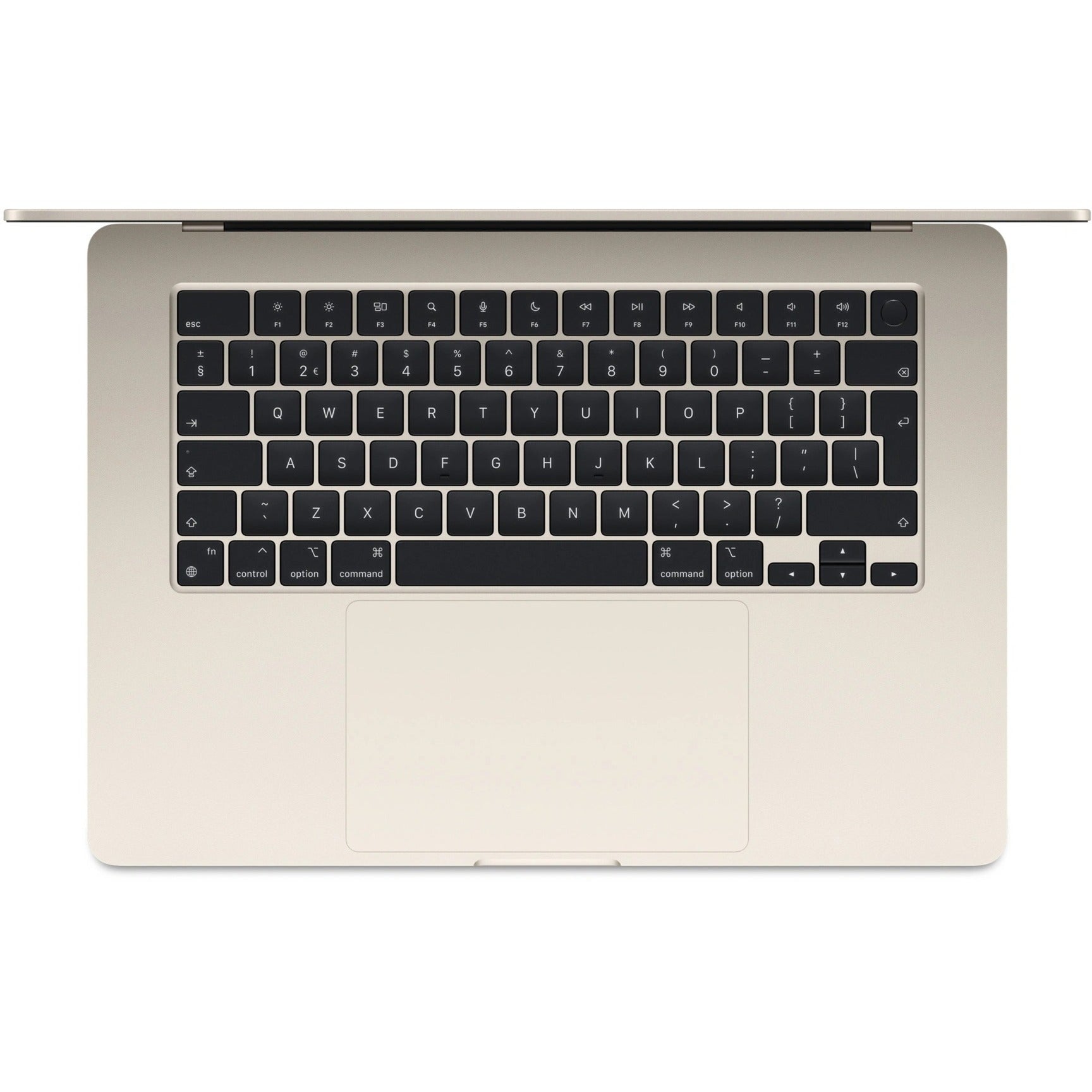 Apple macbook air 15 (mqkv3n a) refurbished laptop (sterrenlicht | m2 | 10-core gpu | 8 gb | 512 gb ssd)