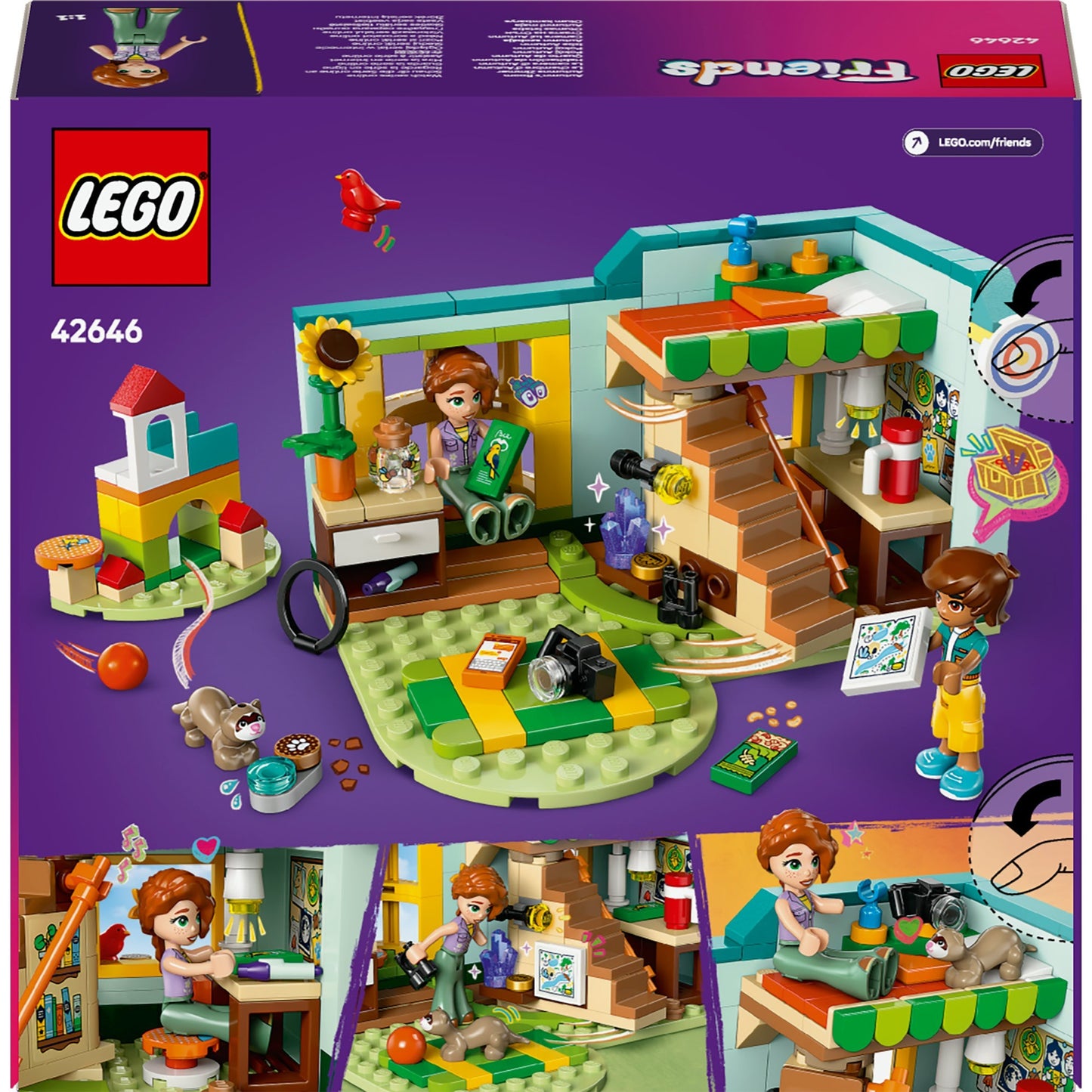 Lego friends - autumns kamer constructiespeelgoed (42646)