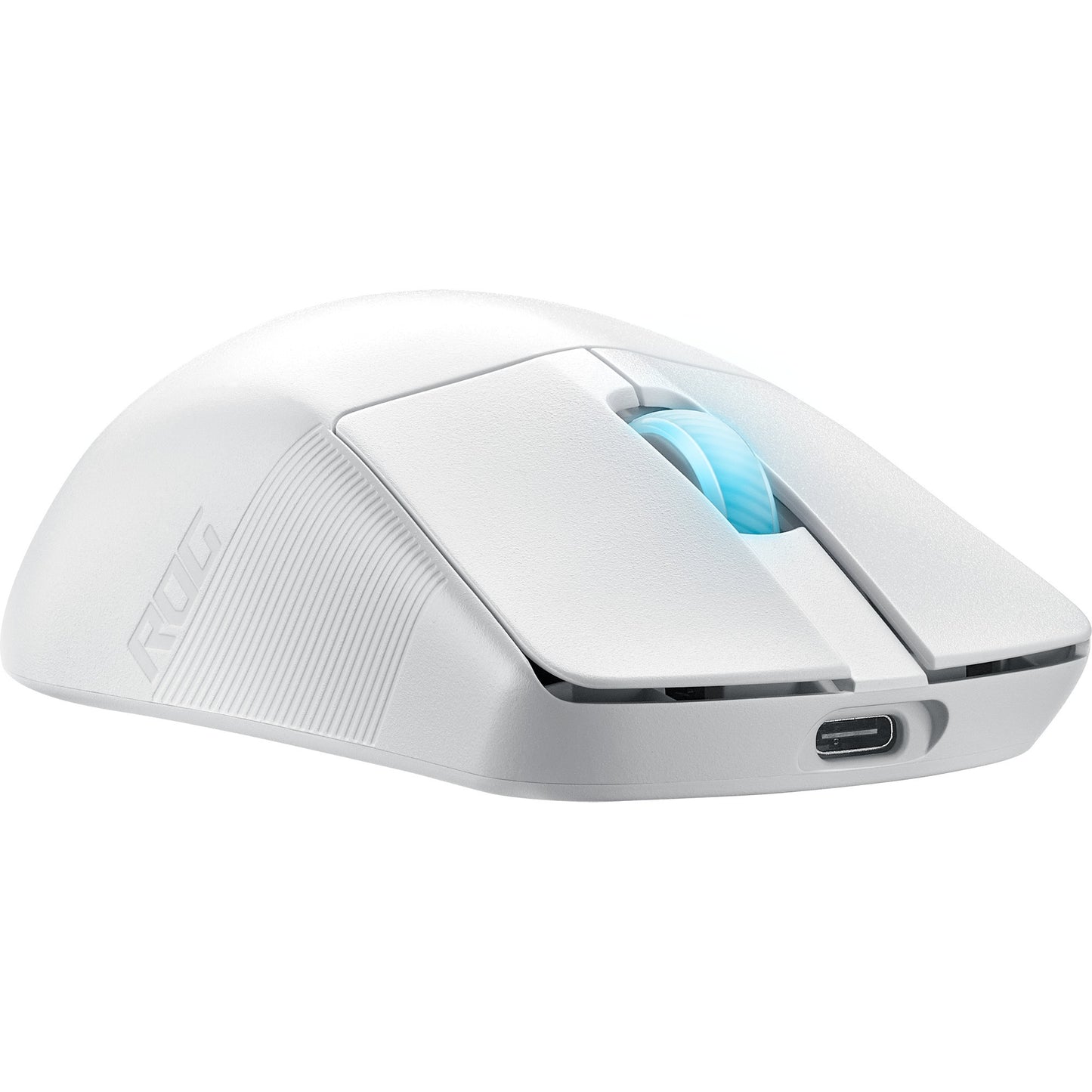 Asus rog harpe ace aim lab edition gaming muis (wit, 100 - 36.000 dpi, usb 2.0, 2,4 ghz, bluetooth, rgb leds)