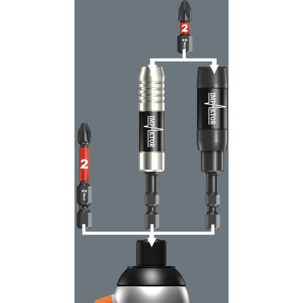 Wera bit-check 30 impaktor 1 bitset (30-delig)