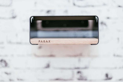 Parax s-rack bike wall mount - black walnut