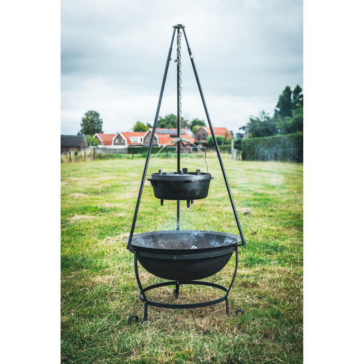 The windmill dutch oven 6 qt kookpan (zwart, ø 31.5 cm | 5.9 liter)