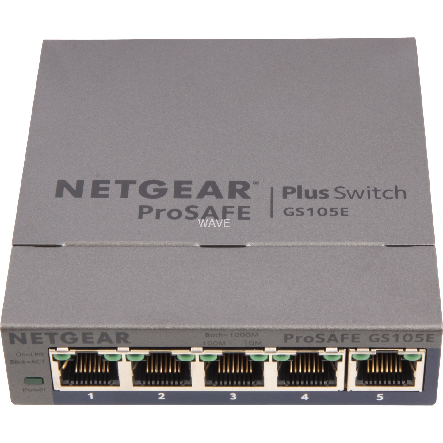 Netgear prosafe gs105e v2 switch (grijs)