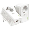 Tp-link tl-pa7017p kit av1000 gigabit powerline starterkit (wit)