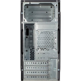 Inter-tech it-6502 romea mini tower behuizing (zwart | 2x usb-a) - afbeelding 7