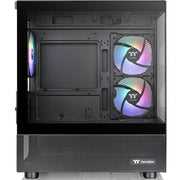 Thermaltake view 170 tg argb mini tower behuizing (zwart | 2x usb-a | rgb | tempered glass) - afbeelding 2