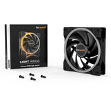 Be quiet! light wings pwm high-speed rgb case fan (zwart, 120 x 120 x 25 mm) - afbeelding 4