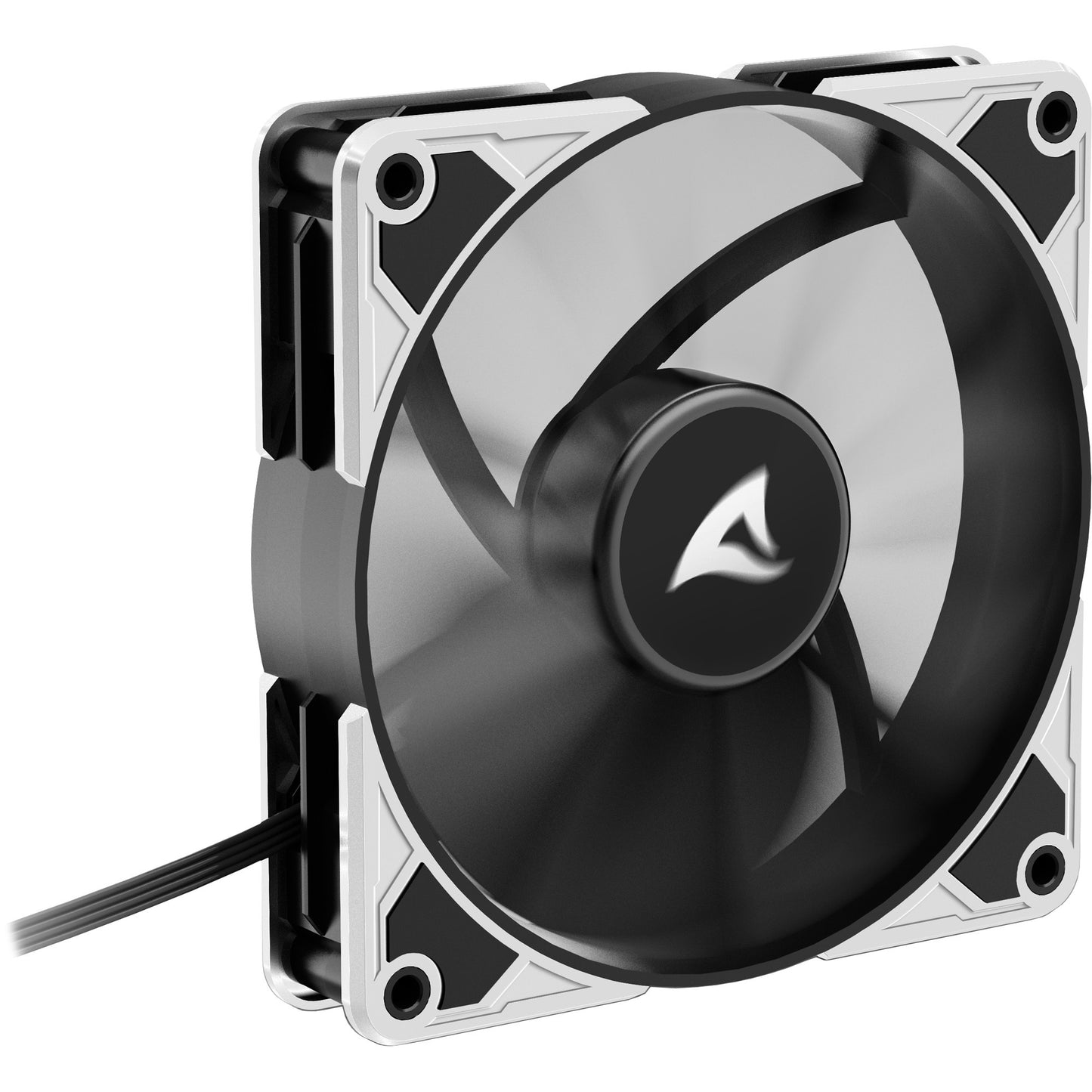 Sharkoon silentstorm bw120 pwm case fan (120 x 120 x 25 mm)