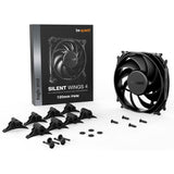 Be quiet! silent wings 4 pwm case fan (zwart, 120 x 120 x 25 mm) - afbeelding 4
