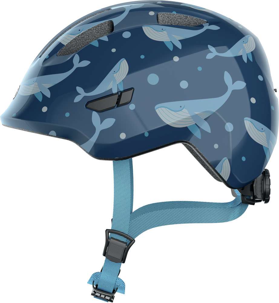 Abus helm Smiley 3.0 Blauw whale M 50-55cm