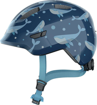Abus helm Smiley 3.0 Blauw whale M 50-55cm