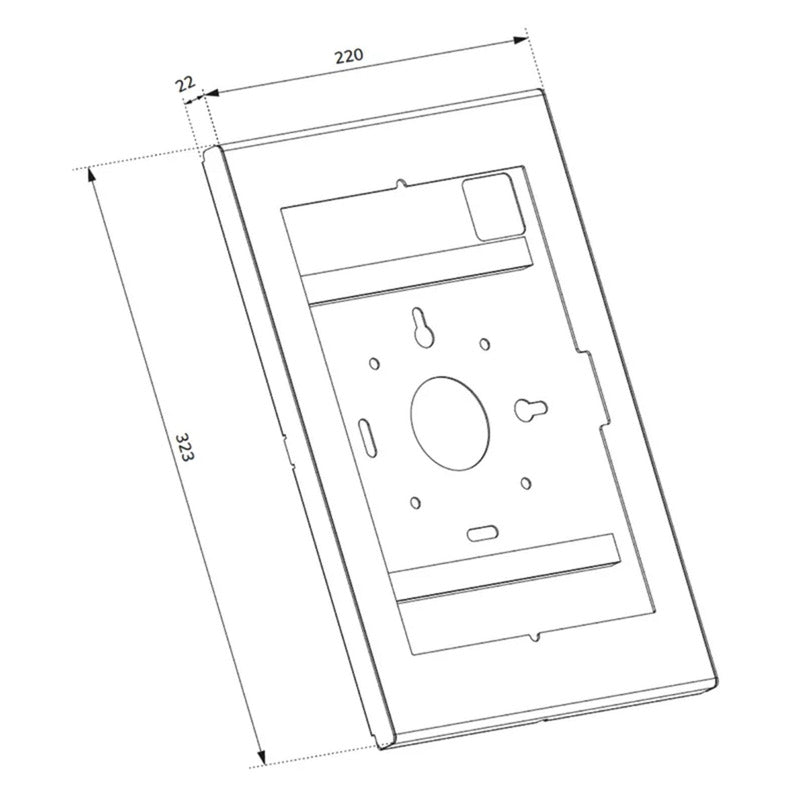Neomounts wl15-601bl1 tablethouder standaard (zwart)