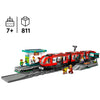 Lego city 60423 stadstram en station