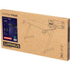 Trust gxt 709 luminus rgb-gamingbureau gaming desk (zwart)