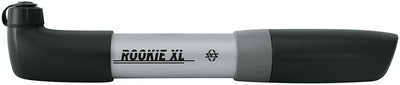 SKS Rookie XL zilver minipomp. incl 2 punts pomphouder. geschikt voor alle ventielen