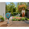Gardena patio slangenbox rollup s slanghaspel (grijs wit, 15 meter, incl. reinigingsspuit)