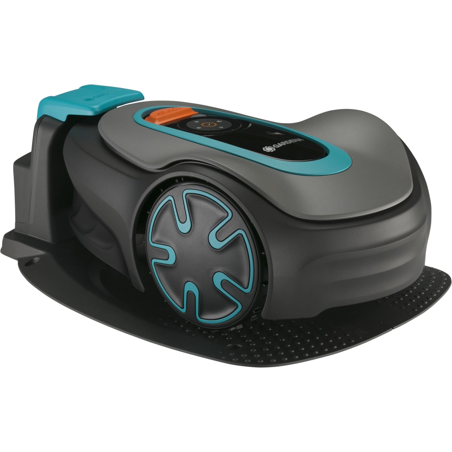 Gardena robotmaaier sileno minimo 250 (grijs turquoise, 250 m², li-ion accu + basisstation inbegrepen, bluetooth)