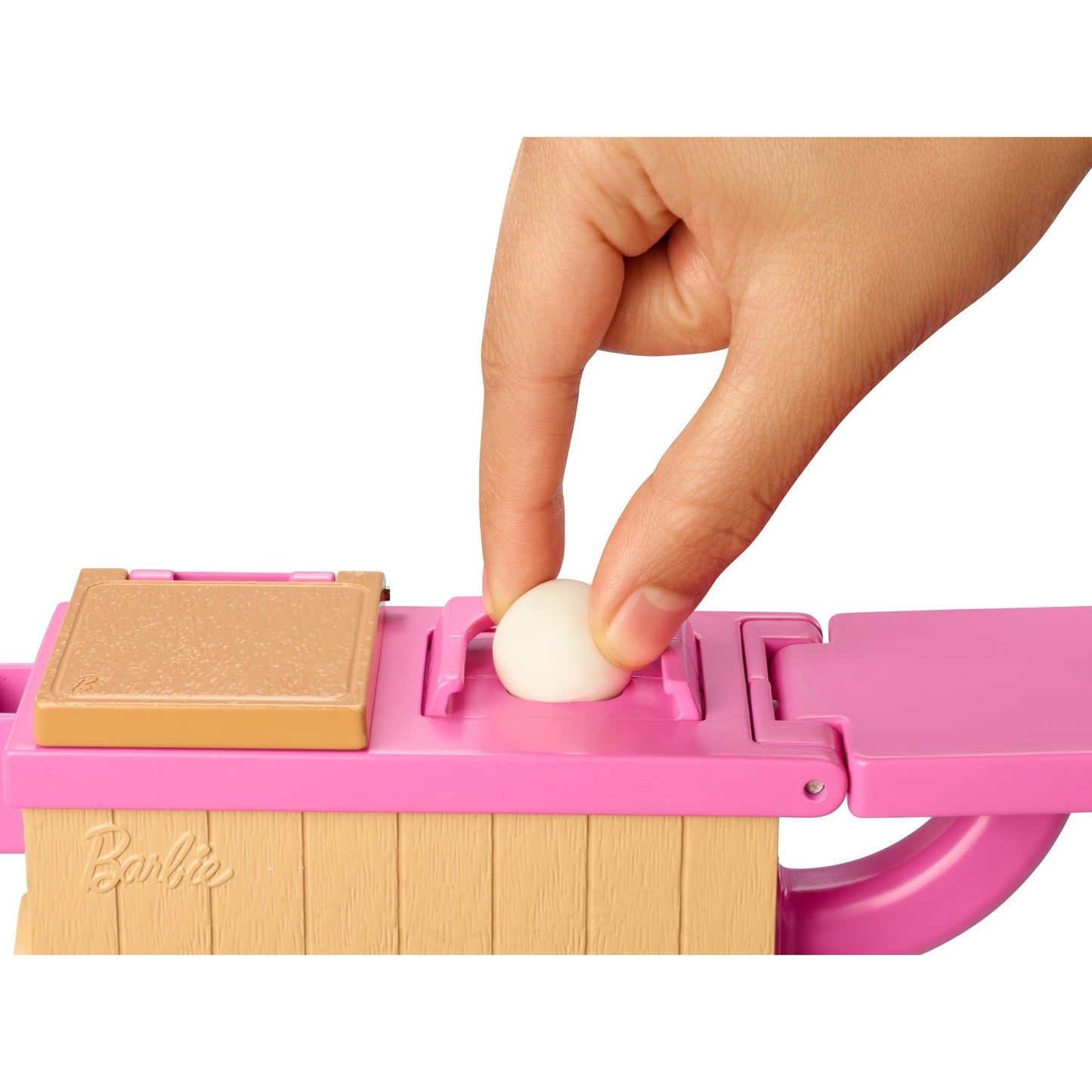 Barbie noodle bar speelset en pop