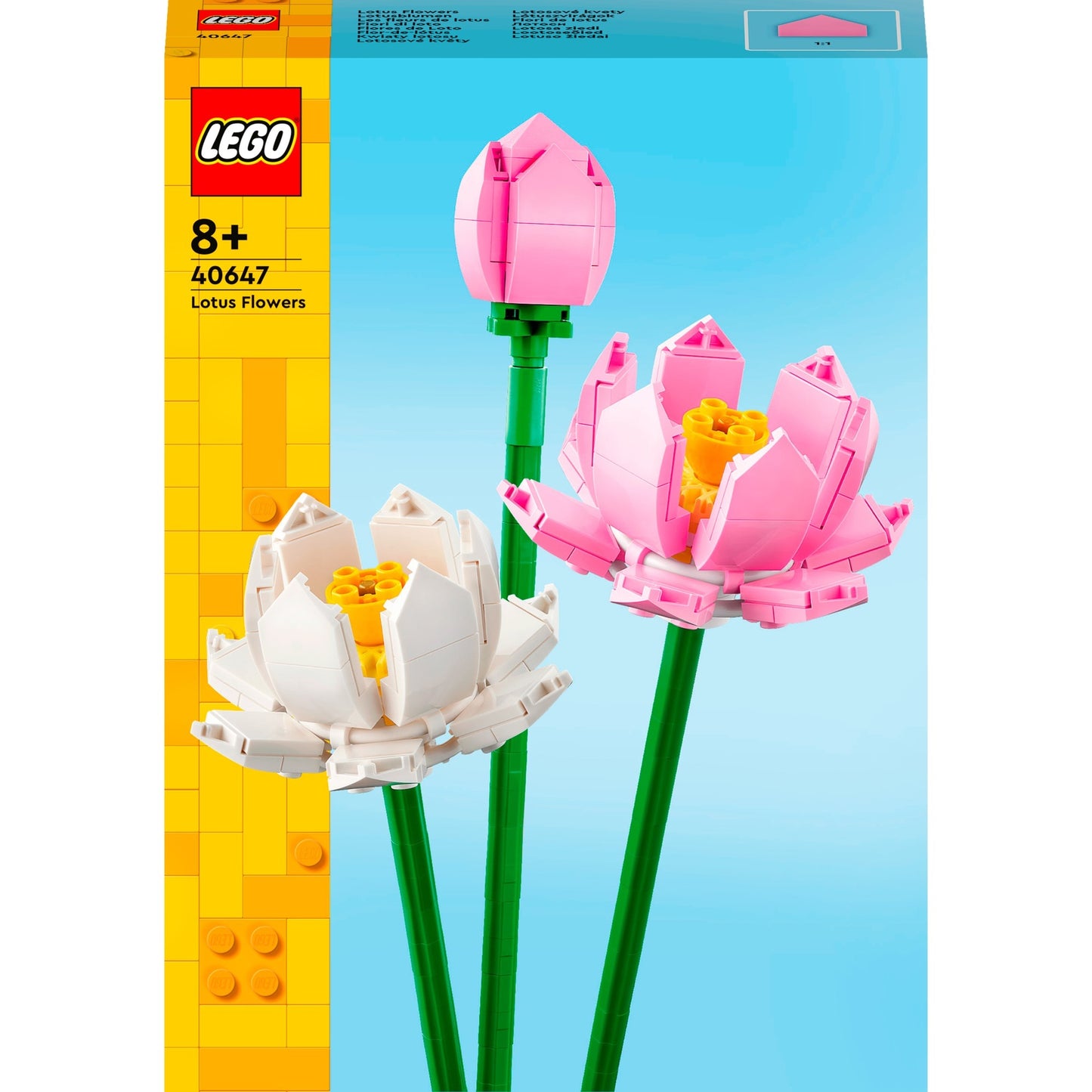 Lego iconic lotusbloemen - botanical collection - 40647