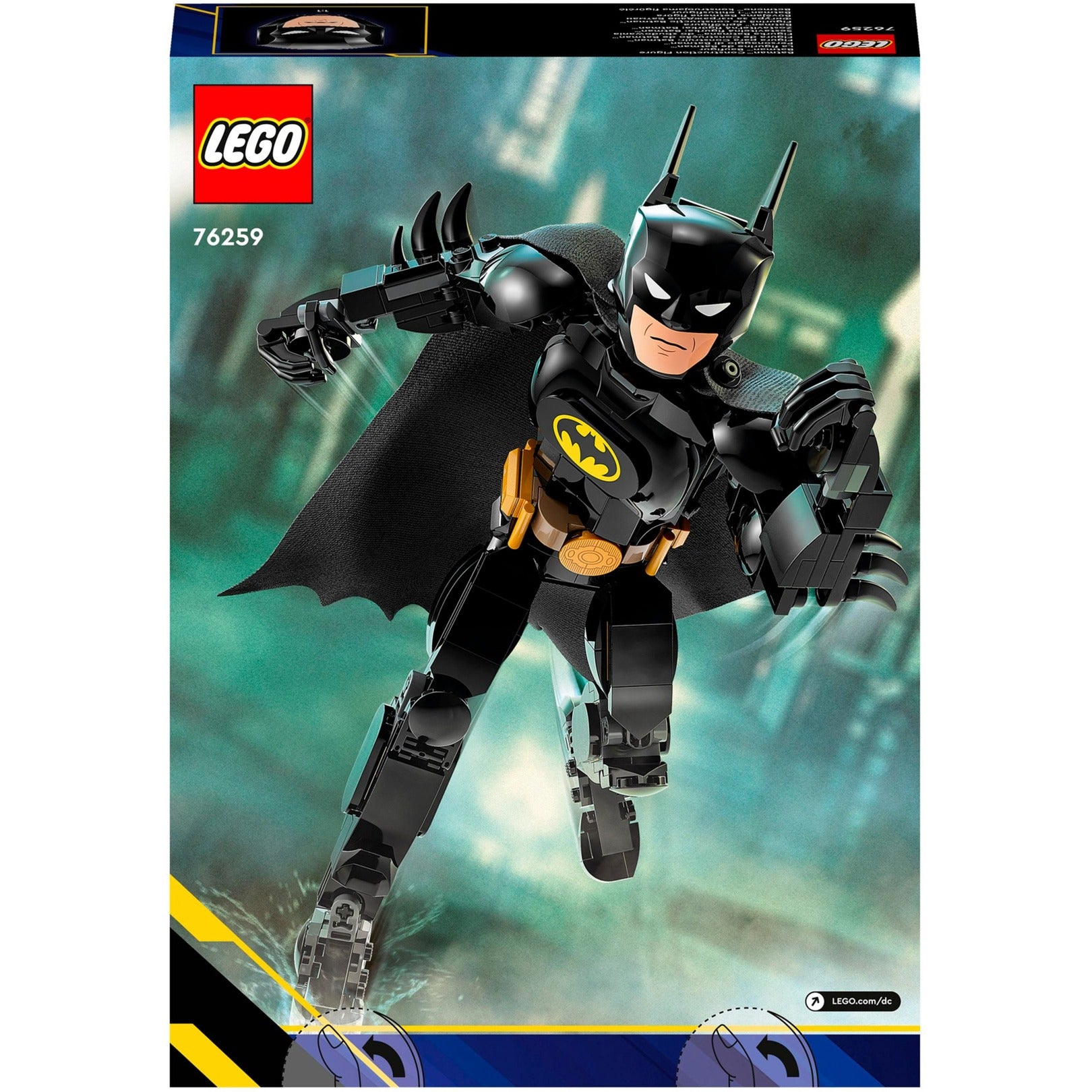 Lego dc - batman bouwfiguur constructiespeelgoed (76259)