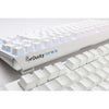 Ducky one 3 classic pure white tkl rgb mechanisch toetsenbord (wit, us lay-out (qwerty), cherry mx red, 80% (tkl), rgb leds, double-shot pbt, hot-swappable, quack mechanics)