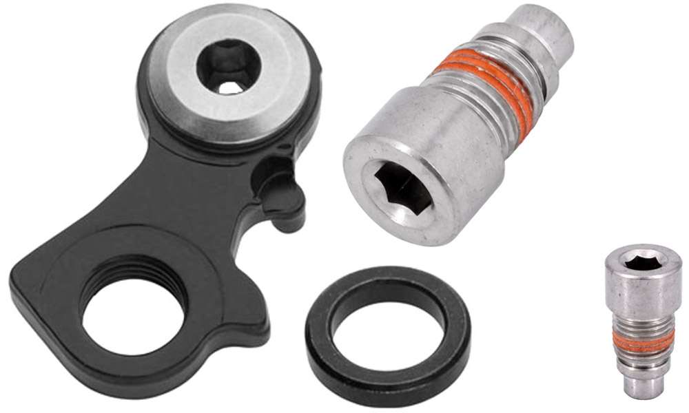 Shimano axle unit for rd-m5120 4120 rear derailleur bracket