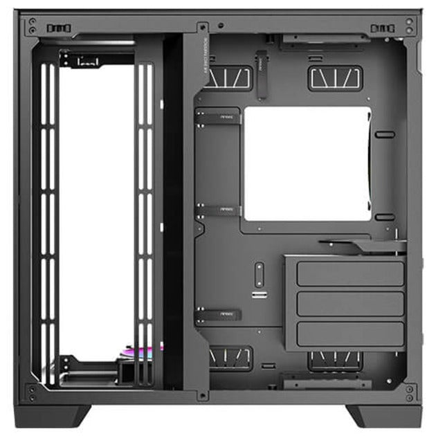 Antec c8 argb midi tower behuizing (zwart | 2x usb-a | 1x usb-c | tempered glass)