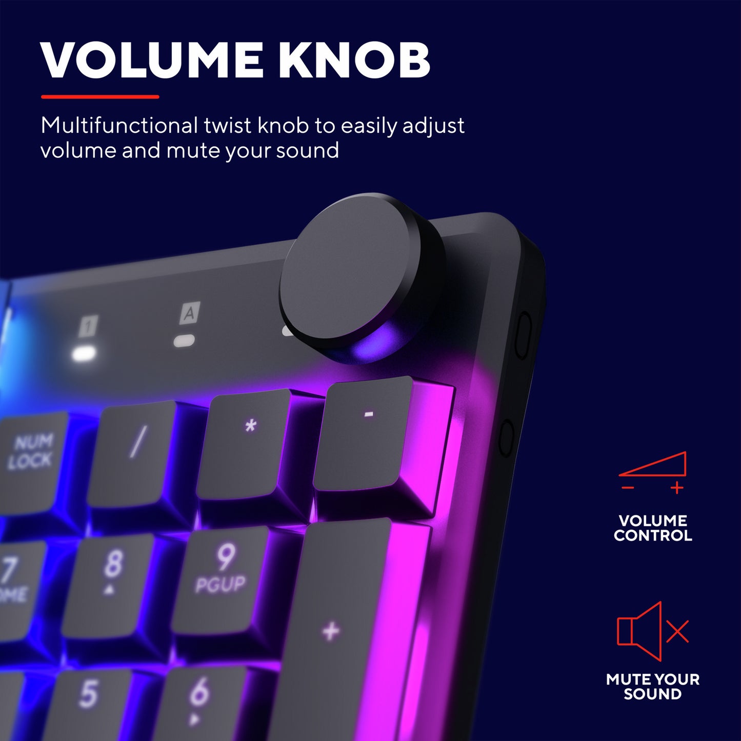 Trust gxt 866 torix mechanisch gaming toetsenbord (zwart, us lay-out (qwerty), huano red, 100%, rgb)