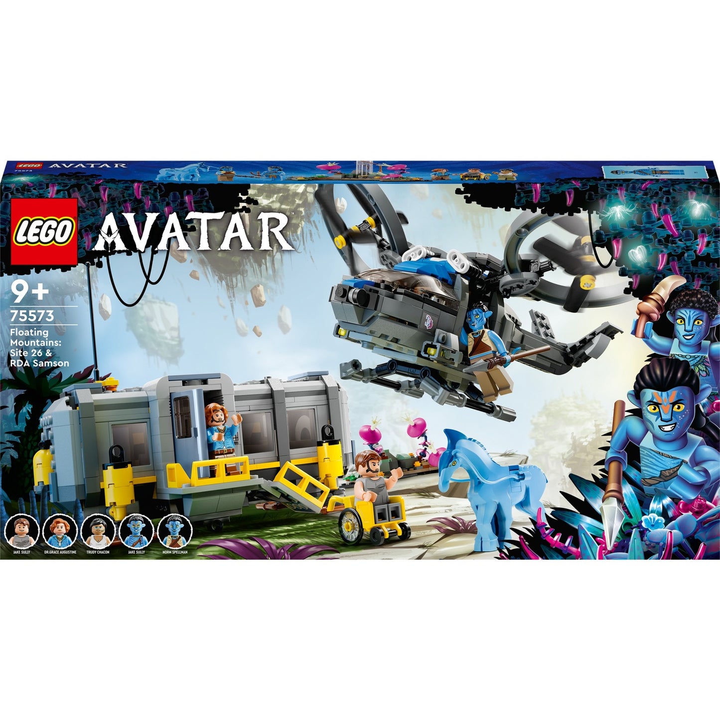 Lego avatar - zwevende bergen: site 26 rda samson constructiespeelgoed (75573)