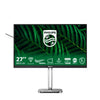 Philips 27b2g5601 27 monitor (zilver zwart, hdmi, displayport, usb, lan, audio)
